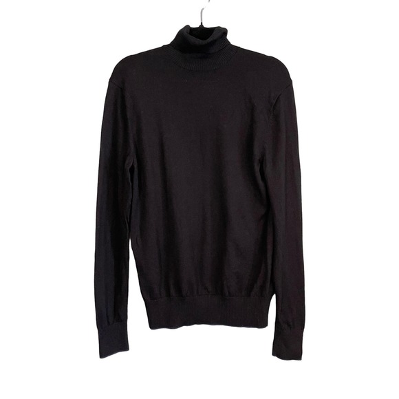 Bonobos Other - BONOBOS Men's Black Merino Wool Knitted Musso-P Slim Pullover Sweater Small